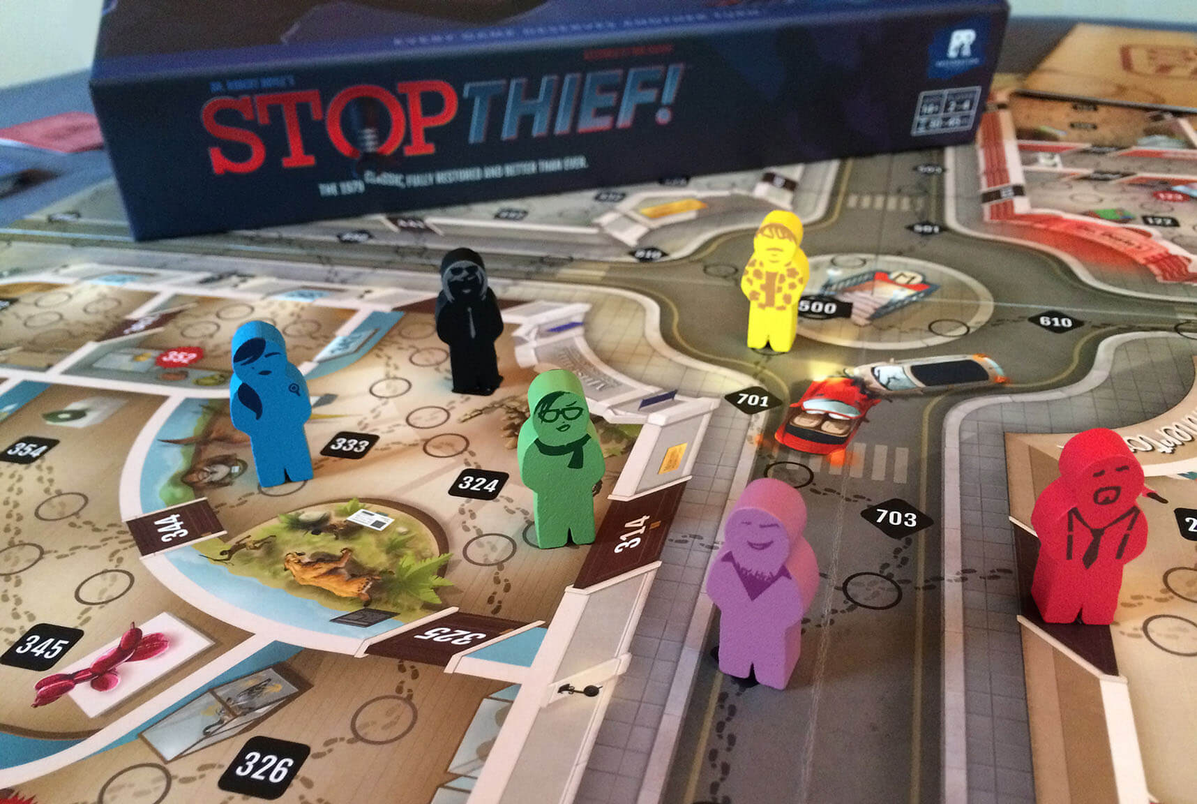 2nd Edition REO9008 Restoration Games Stop Thief 