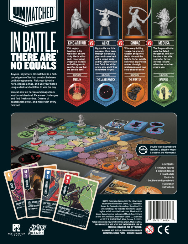 Battle of Legends box bottom