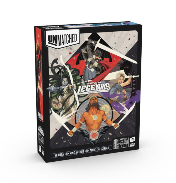Unmatched Battle of Legends Volume 1 box