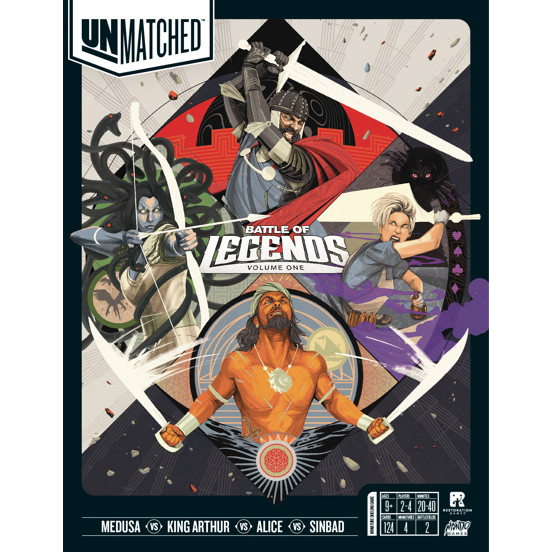 Unmatched: Battle of Legends Box Top