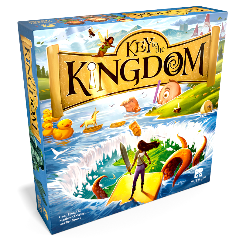 Golden Key to the Kingdom Board Game for sale online 1992 