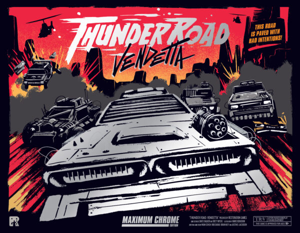 Thunder Road Vendetta Maximum Chrome box top