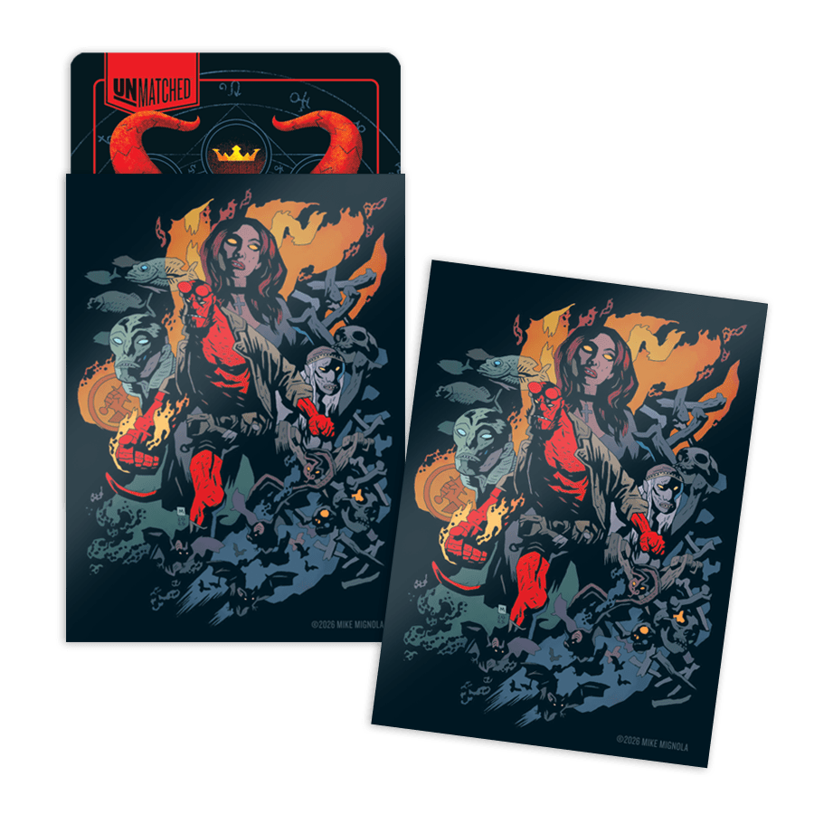 Unmatched: Hellboy Card Sleeves